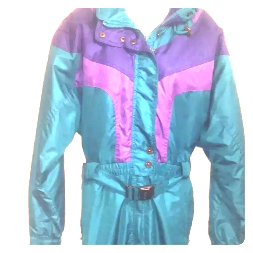 VTG Nordica Women’s Ski Suit 1 Piece Size 10